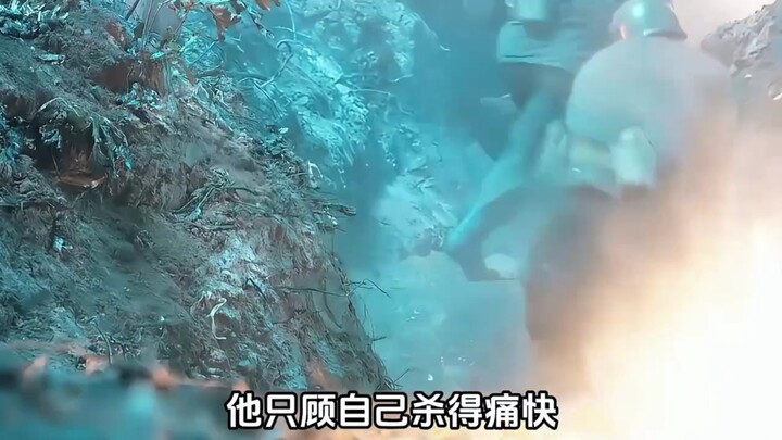 The veteran had just won a battle, only to be severely reprimanded by the political instructor!