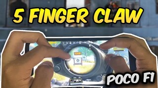 5 Finger Claw | POCO F1 | PUBG MOBILE MONTAGE