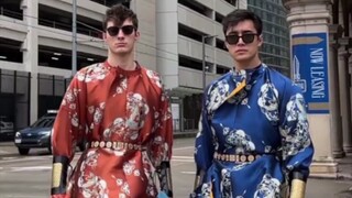 Bringing Chinese aesthetics to the world: Stop 14: Texas cowboys master Chinese Hanfu #HuaLiuZhenDon