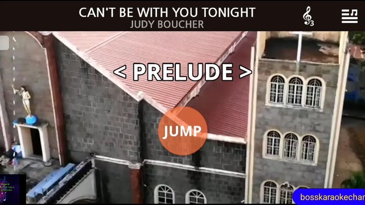Can't be with you tonight judy Boucher (karaoke)