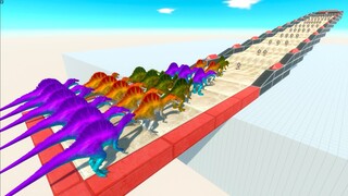 SPINOSAURUS vs WOLVERILLA WAVE CHALLENGE