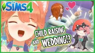 【SIMS4】Raising Clara & TAKAMORI WEDDING!? #kfp #キアライブ