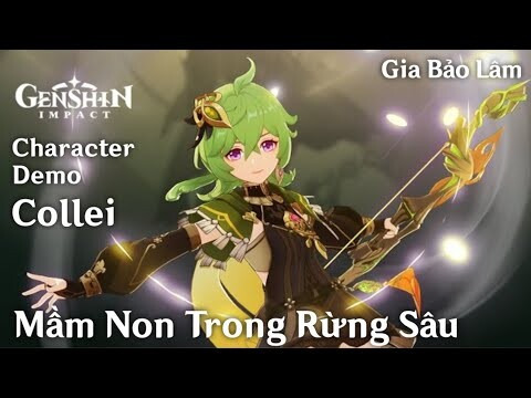 GENSHIN PV | Character Demo - Collei : Mầm Non Trong Rừng Sâu (JP Dub - Vietsub)