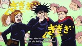 Itadori and Nobara visit Megumi middle school | jujutsu kaisen | episode 22 | English sub