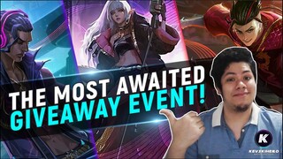 EPIC GIVEAWAY JUMP UP PARTY EVENT! | MLBB