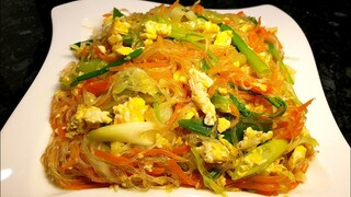 วุ้นเส้นผัดไข่ เมนูง่ายๆที่แสนจะอร่อย | Stir fried glass noodles with eggs | 11.05.2019