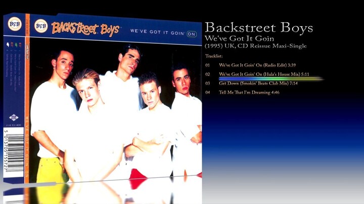 Backstreet Boys (1995) We've Got It Goin [1996 CD Reissue, Maxi-Single]