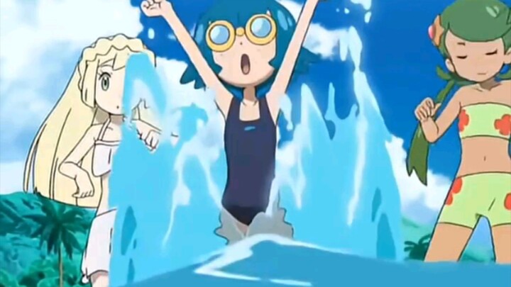 Berlibur ke pantai | Pokemon sun and moon #pokemon