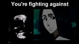 You're fighting against Bleach Characters