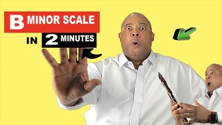 How To Play B Minor Scale on Clarinet in 2 Minutes