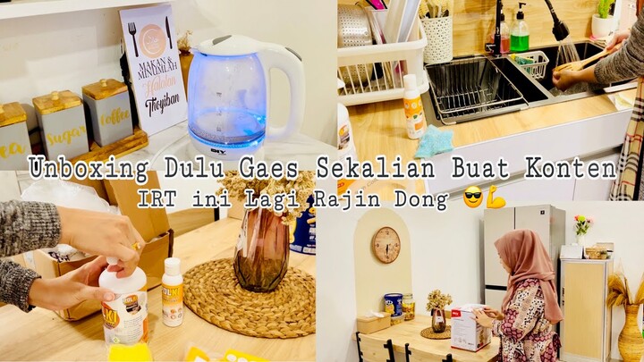 Unboxing & Review Keperluan Dapur Faedah 🌻 Bersih Bersih Dapur Kotor 🌻 Rutinitas IRT 🌻