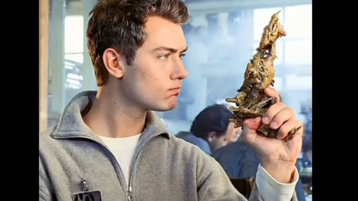 ปืนซ่อนอยู่ในอาหาร一把เดียว