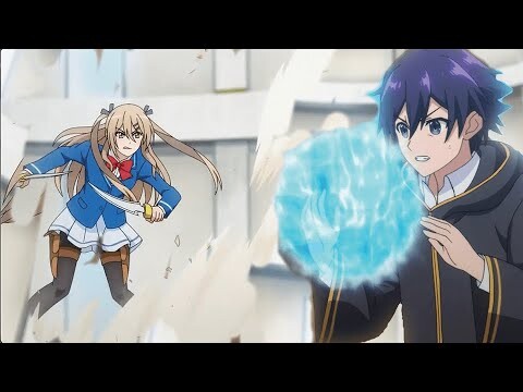 Classmates bully him for being F rank but levels up and becomes their ss rank teacher - Anime Recap