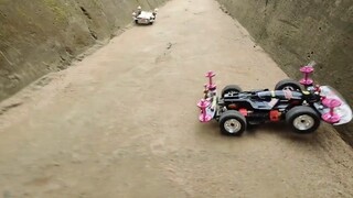 Seru banget Sonic God of War vs Thin Needle Meteor, 4WD Brothers vs 4WD Boy