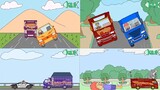 Kompilasi Mobil Truk Oleng - Funny Cartoon - Kartun Lucu - Animasi Lucu (Part3)