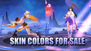 NEW SKIN COLORS FOR SALE IN MOBILE LEGENDS 😅