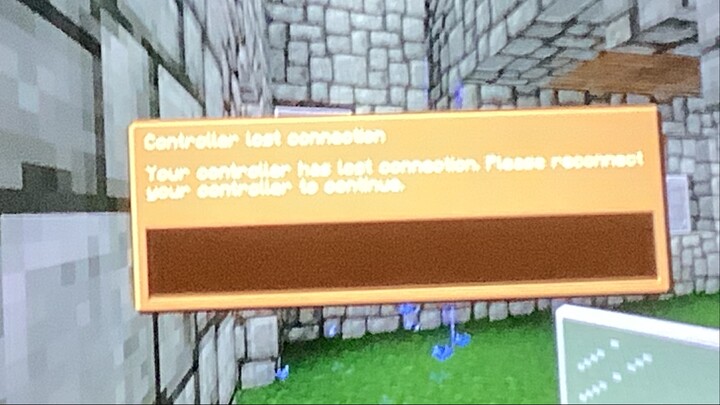CONTROLLER LOST CONNECTION