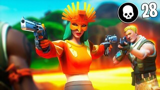 WE DROPPED 28 TWO GAMES IN A ROW?!?! | Fortnite BR