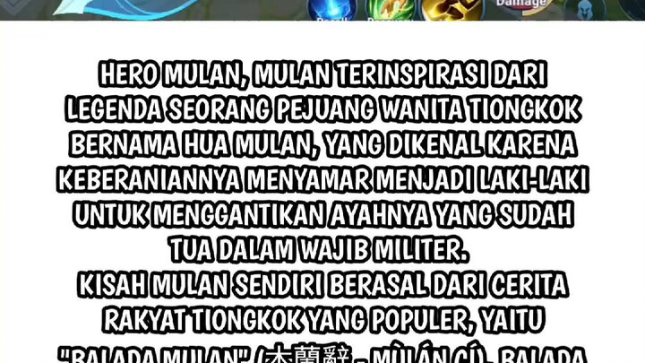 Asal Muasal Hero Mulan