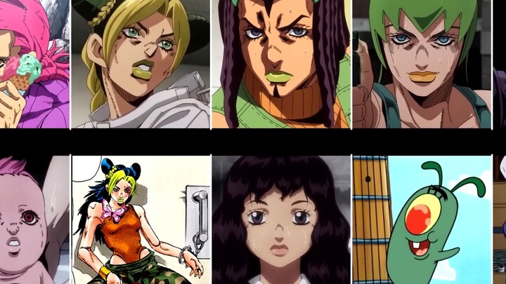 Take stock of what the characters of [JOJO] looked like when they were young