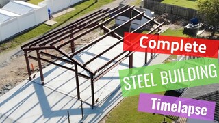 Complete Steel Building Time lapse RDH Construction