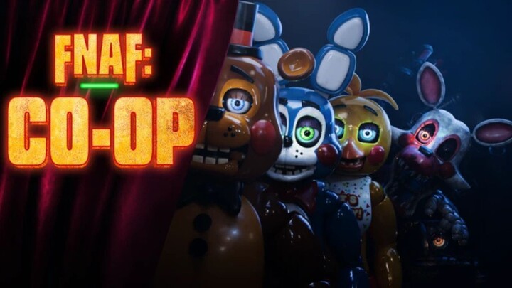 Main FNAF Co-op Di roblox, ngerii njirrr