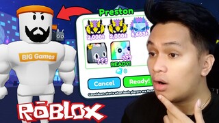 Pet Simulator X - ROBLOX - PRESTON KINUHA DUPE PET KO "Huge Festive Cat"