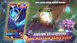 TOP GLOBAL GUSION VS LEOMORD, ADU MEKANIK SAMA JARAN KWOKWKOW