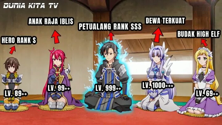 DATANG KE ISEKAI BERSAMA DEWA AUTO JADI PETUALANG RANK SSS++ OVERPOWER