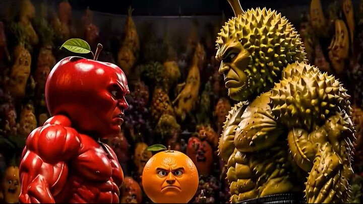 A Young Apple's Revenge Trained to Be Powerful  #fruitlore #shorts