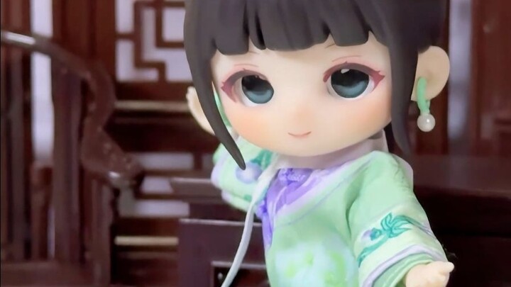 My An Xiaoniao can also do Kung Fu! "BJD wears aluminum"