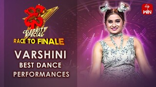 Varshini Best Dance Performances | Dhee Celebrity Special - RACE TO FINALE | ETV Telugu