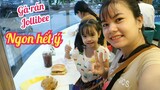 #117: Hai mẹ con đi Jollibee ăn gà rán, hamburger, khoai tây chiên, kem sữa tươi @Tiên Hồ TV