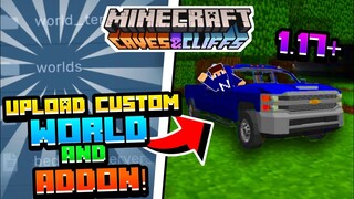 How To Upload/Add Custom Worlds And Addons To Your Server In Minecraft PE 1.17+