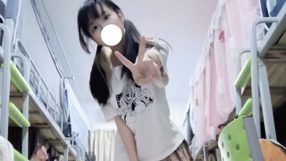 I danced Kawaii Kute Gomen (I'm sorry I'm so cute) in the messy dormitory!