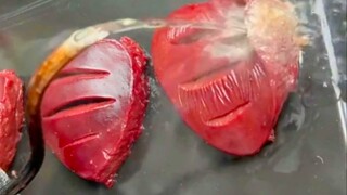 油爆猪肝，谁想出来的做法……