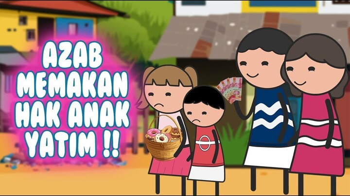Azab Memakan Hak Anak Yatim, Sampai Disuruh Jualan Demi Lanjut Sekolah  - Drama
