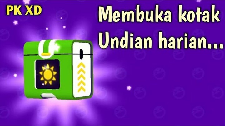 Membuka kotak undian harian di PK XD Update terbaru musim Liburan