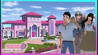 MISTERI RUMAH BARBIE TERSEMBUNYI DI DISNEYLAND Sakura School Simulator