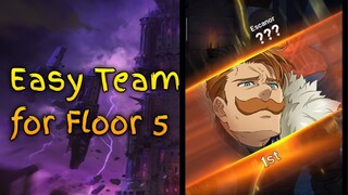 Easy Guide Tower of Trials Floor 5 Escanor | Seven Deadly Sins: Grand Cross