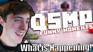 Reacting to More QSMP FUNNY MOMENTS! Part 2