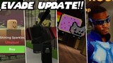 [EVADE UPDATE!! 1.0.9] YES IT'S HERE! QUICK REVIEW! (There's SO MUCH STUFF!)