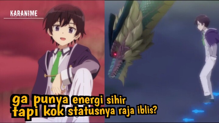 Anime Isekai Pemburu Iblis bereinkarnasi jadi Raja Iblis👿