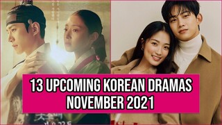 13 Upcoming Korean Dramas Release In November 2021