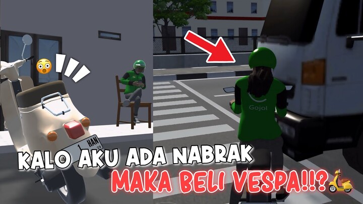 KALO AKU NABR4K MAKA BELI VESPA.. 🛵!?? Main di Ojol The Game Viral! | Indonesia 🇮🇩 |