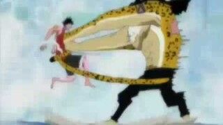 Luffy vs. Lucci: Rokuougan vs. Jet Gatling Gun