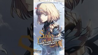 Anime Solo Leveling, awal yang bagus bangat, penasaran dengan action selanjutnya, behh, cakep 😍👍🏻