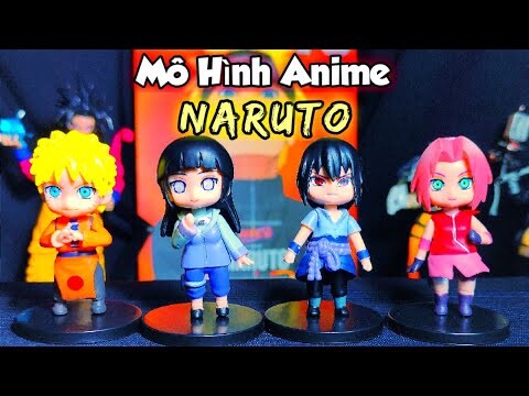[ Mở Hộp ] Lắp Ráp Mô Hình Anime Naruto Sasuke Sakura Hinata Chibi cute!.