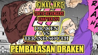 DRAKEN VS TERANO - PEMBALASAN DRAKEN | TOKYO REVENGERS CHAPTER 214