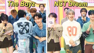 NCT Dream & The Boyz making EUNCHAE laugh so hard (chaotic uncles 😂)